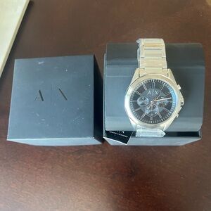 Armani Silver Watch – Men’s – Brand New w/ Tag & Box